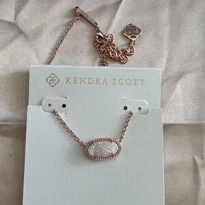 Kendra Scott X Love Elegant Gold and Purple Necklace